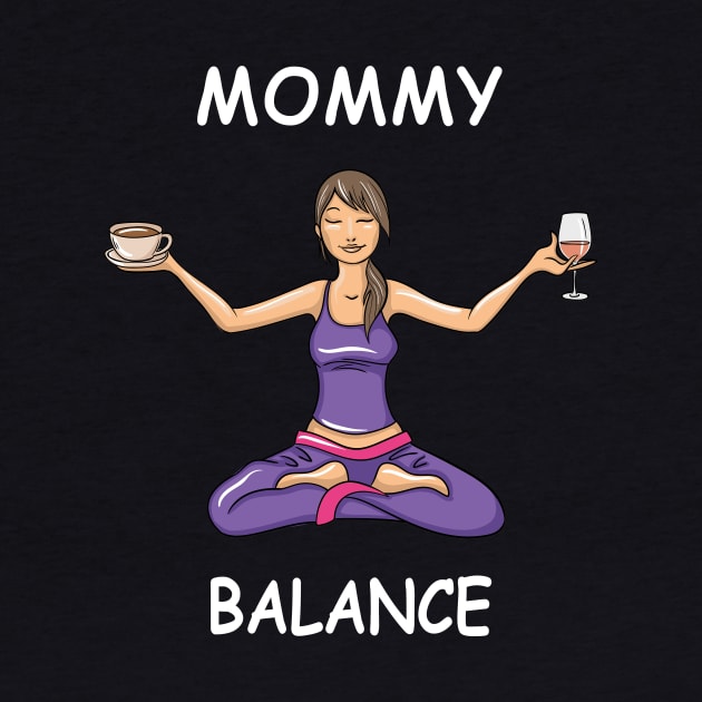 Funny Mommy Balance by LetsBeginDesigns